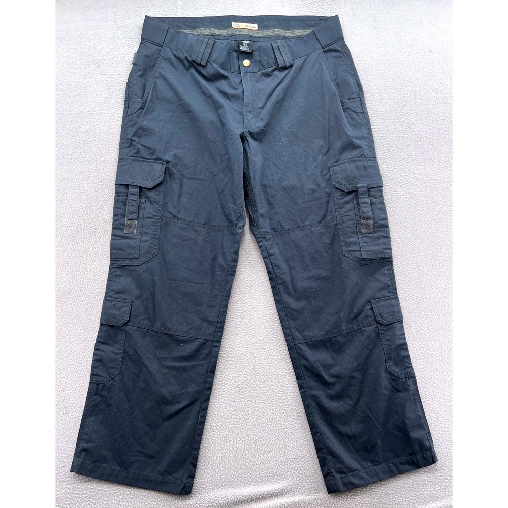 5.11 Tactical Pants Women 20 Navy Ripstop Cargo Regular Work Utility